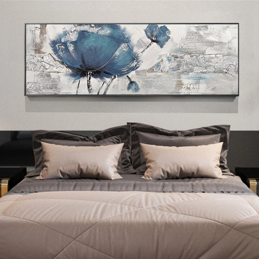 Ручная роспись абстрактные цветы пейзаж маслом на холсте настенные картины для