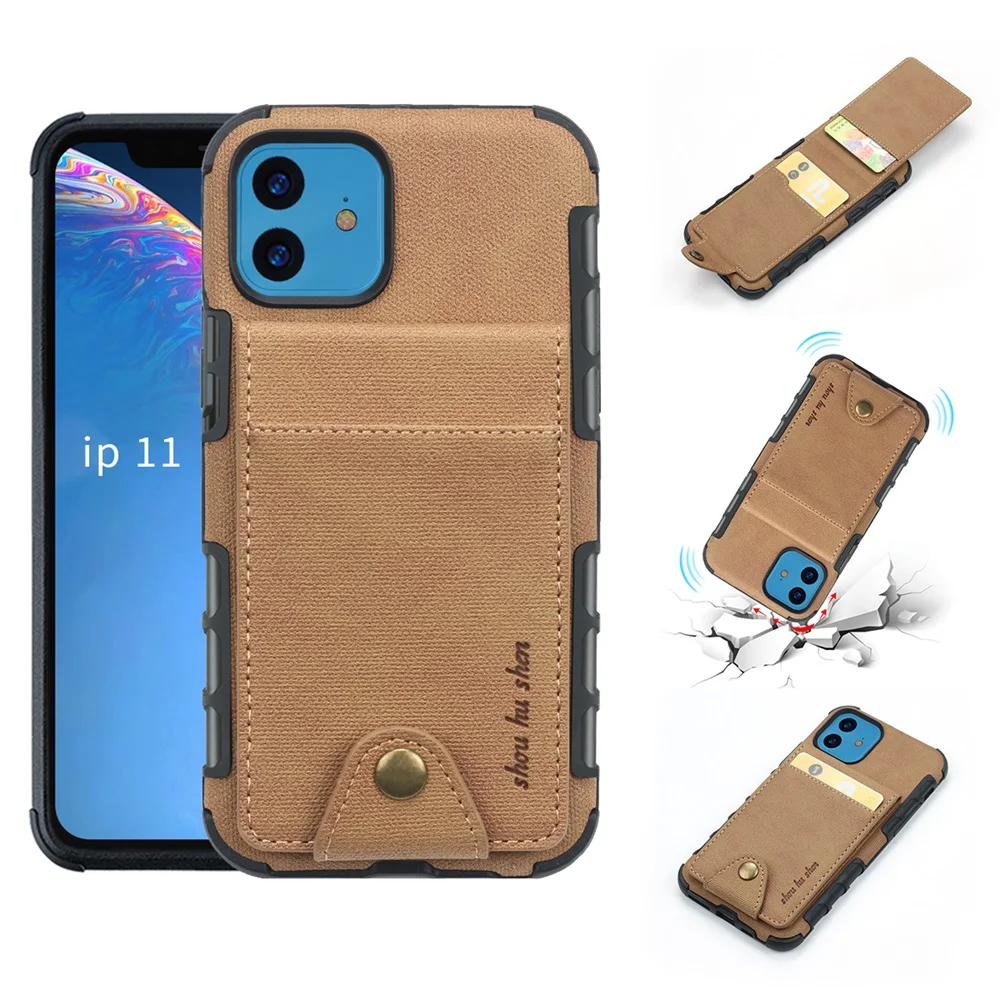 Фирменная новинка чехол кошелек с узором из ткани для iPhone6 7 8 Plus защитный флип
