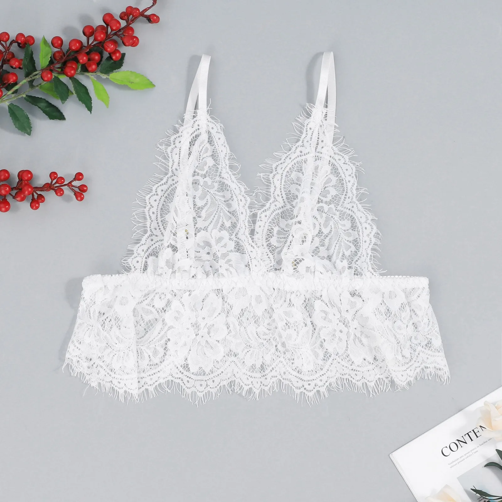 Сексуальное нижнее белье модное кружевное женское одежда для сна пижамы