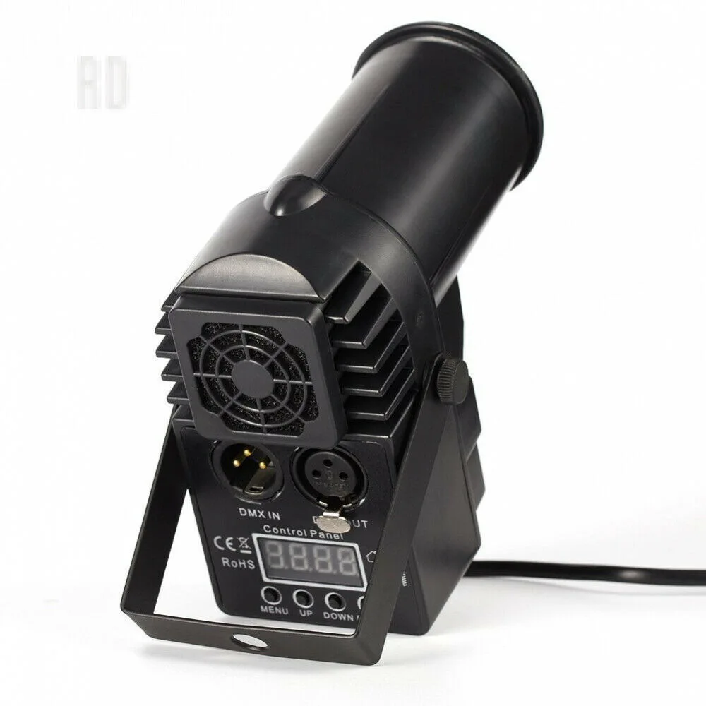 RGBW 10W Pinspot DMX Beam Stage Lighting Effect LED Spotlights DJ Pin Spot Light For Disco Club Mirror Ball | Лампы и освещение