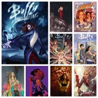 5D алмазная живопись сделай сам, картина из фильма рассекающий вампира, мозаика, вышивка, искусство, Набор для вышивки крестиком, стразы, Дом D