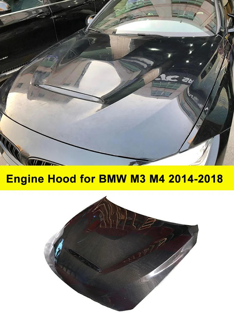 F82 капот двигателя для BMW F80 F83 M3 M4 Base / GTS крышка капота из углеродного волокна 2014