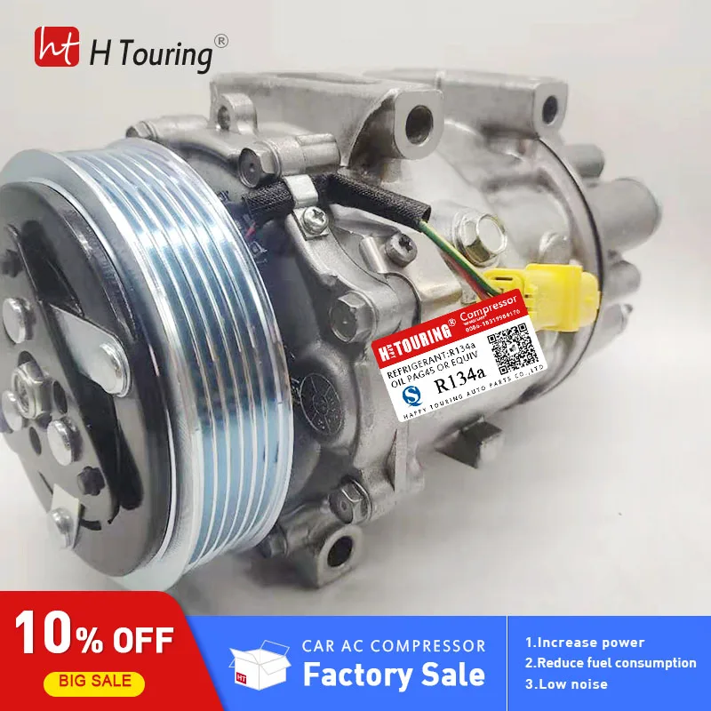 Компрессор переменного тока SD7V16 для Citroen Jumpy III C8 PEUGEOT 807 EXPERT 6453YX 9686061980 6453YW 813322 32826G |
