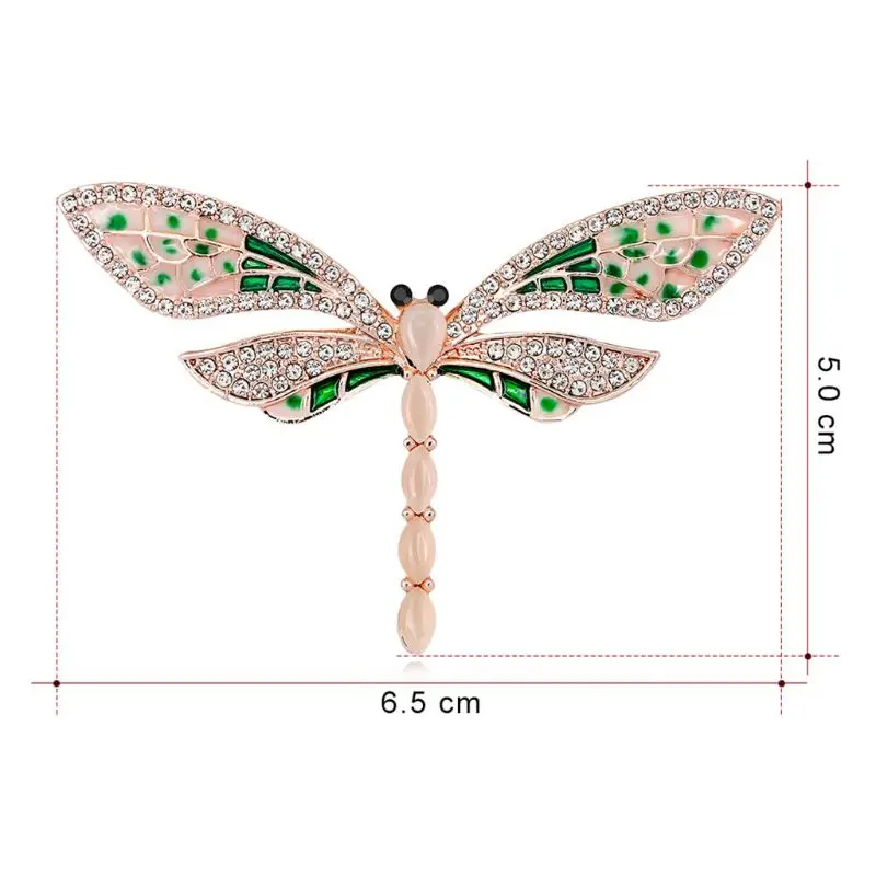 Новый Стрекоза Брошь модная насекомых рюкзак для одежды шпильки Творческий