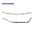 Рамка переднего бампера для левой или правой противотуманной фары, накладка, хром 31323854 31323855 для Volvo V60 S60 Cross Country 2014-2018, 1 шт.