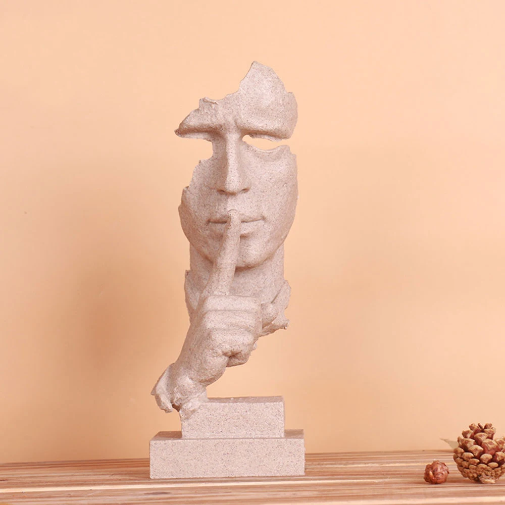 Ручная работа Thinker домашний декор Коллекционные Фигурки украшения для гостиной
