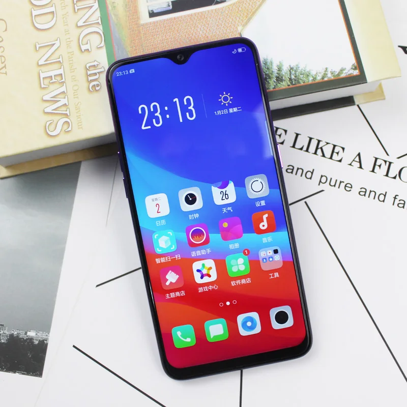 Oppo A7X 4G LTE смартфон Helio P60 Android 8,1 OTG отпечаток пальца 4 Гб+ 128 ГБ 6," Dropwater полный экран 16.0MP+ 16.0MP+ 2.0MP