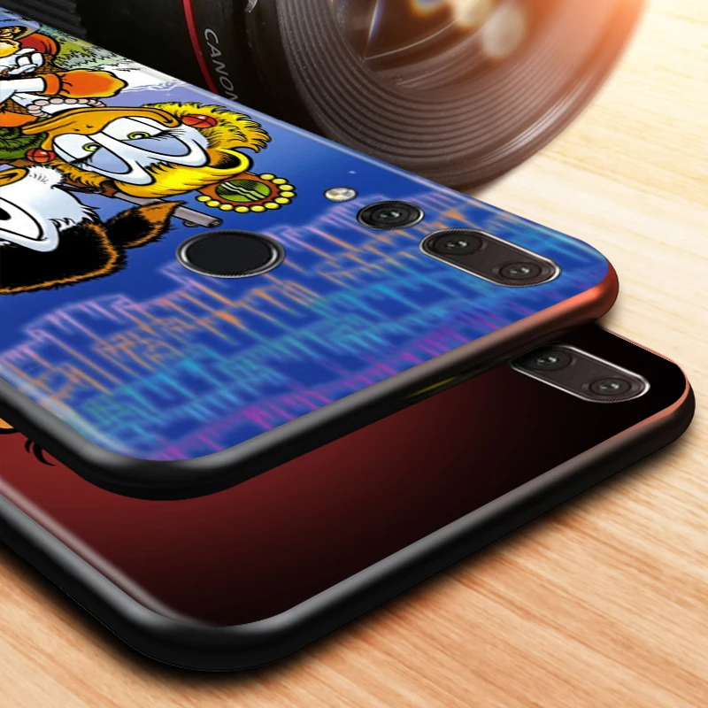 

Disney Donald DuckTales Soft TPU For Huawei Honor 20i 10i 20E V9 9A 9N 9S 9i 9X 9C 9 Play 3E Lite Pro RU Black Phone Case