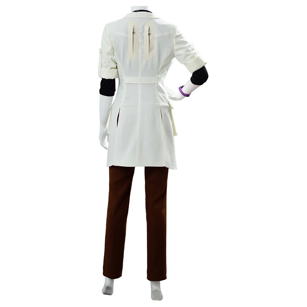 Full Set OW Cosplay Dr. Ziegler Costume Angela Mercy Skin Game Uniform Halloween Carnival | Тематическая одежда и униформа