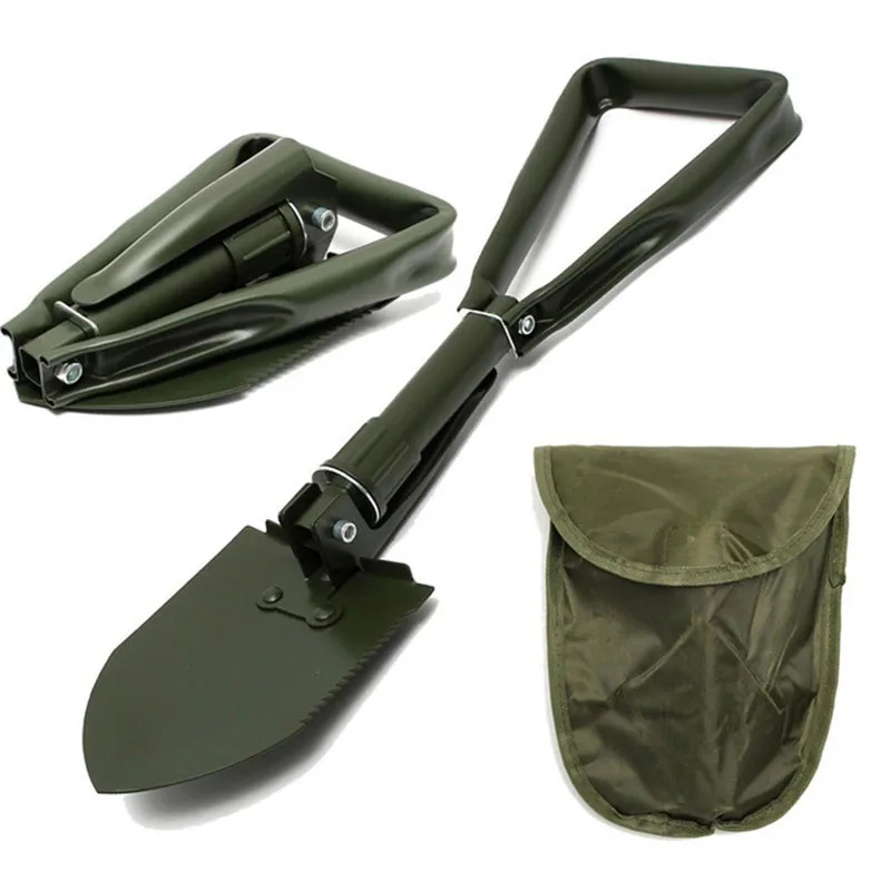 

Folding Shovel Survival Spade Trowel Shovel Multifunctional Self-DefenseFishing Garden Camping Outdoor Portable Hand Tool