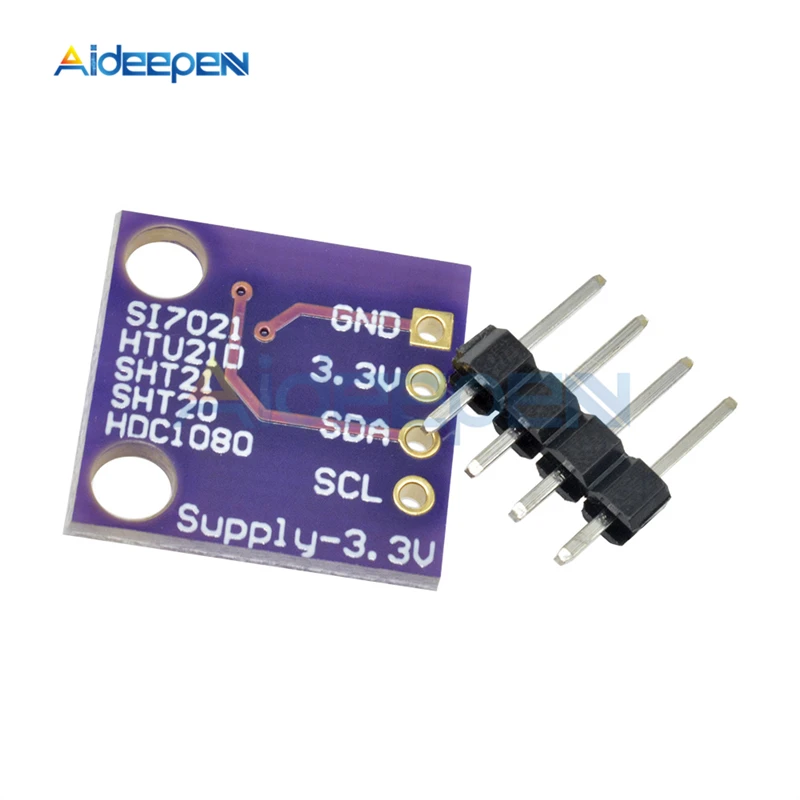 Si7021 Температура влажности Сенсор GY-213V-HTU21D I2C заменить SHT21 HDC1080 модуль