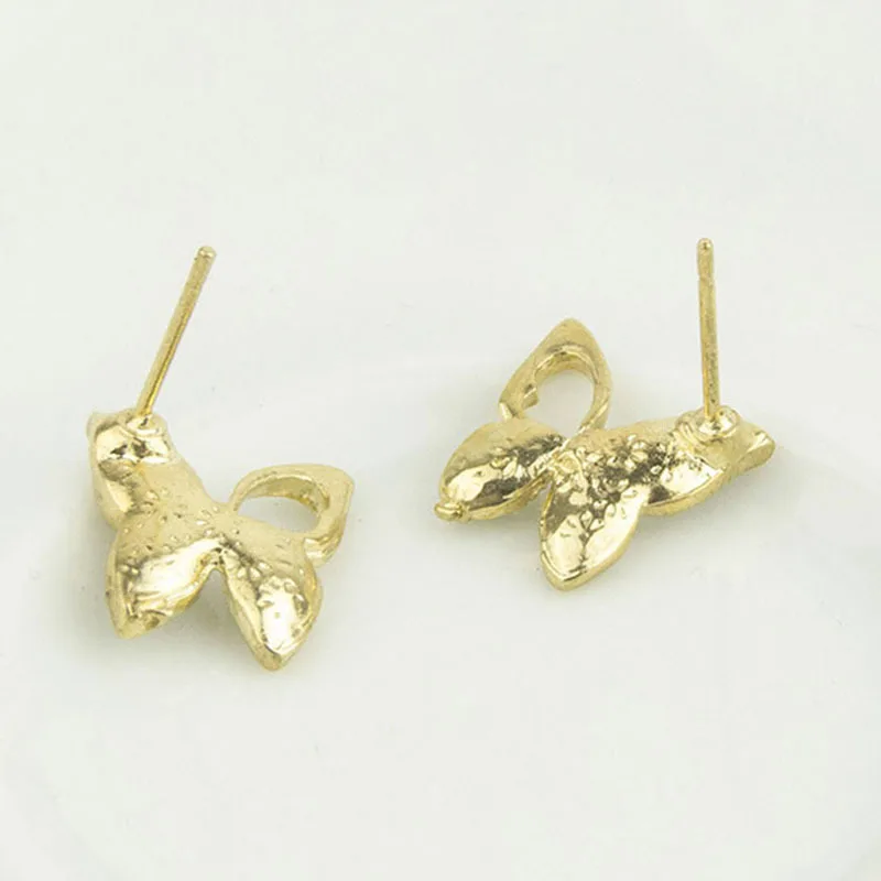 

Fashion Hollow Butterfly Full Rhinestone Stud Earrings For Women Gifts Pierced Earrings Party Banquet Factory Direct Sales