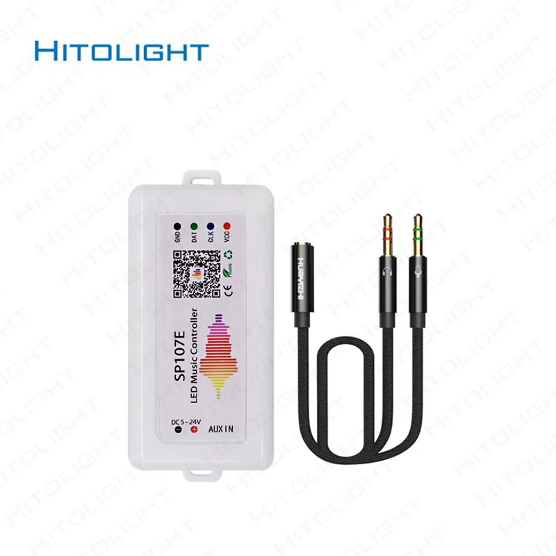 SP107E Bluetooth Pixel IC SPI музыкальный светодиодный контроллер по телефону приложение для