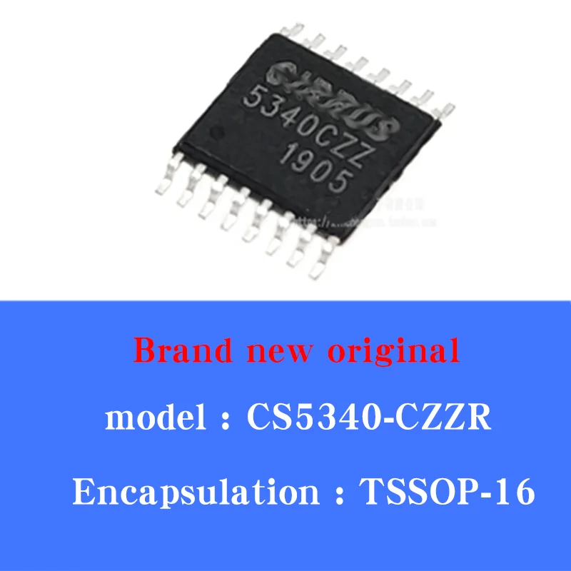 

5/pcs Lot Brand new original CS5340CZZ 5340CZZ CS5340-CZZR audio A/D converter chip