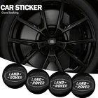 4 шт., автомобильные наклейки на ступицы колеса Land Rover Discovery Range Rover Evpque Defender 3 4 Freelander Sport