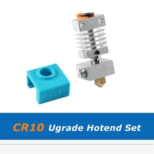 CR10 All Metal Hotend Extruder Kit 0.4mm MK8 Nozzle Printing Head Set  For Creality Ender-3 CR-10S Micro Swiss 3D Printer Parts