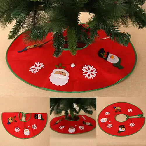 Праздничные или вечерние принадлежности 70 см Рождественская елка юбка коврик