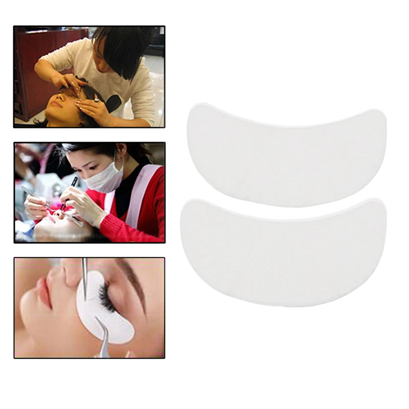 Красота подкладки для наклеивания ресниц накладки глаз гелевые без ворса