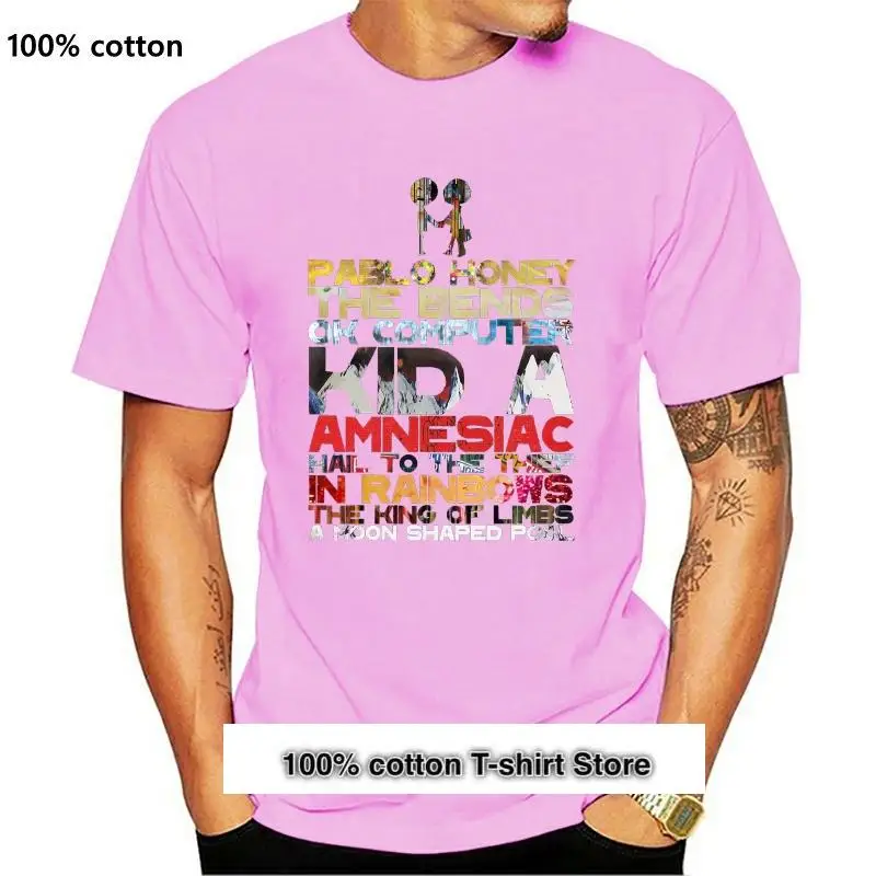 

Camiseta унисекс радиоголовы альберы для мужчин и женщин, Топ