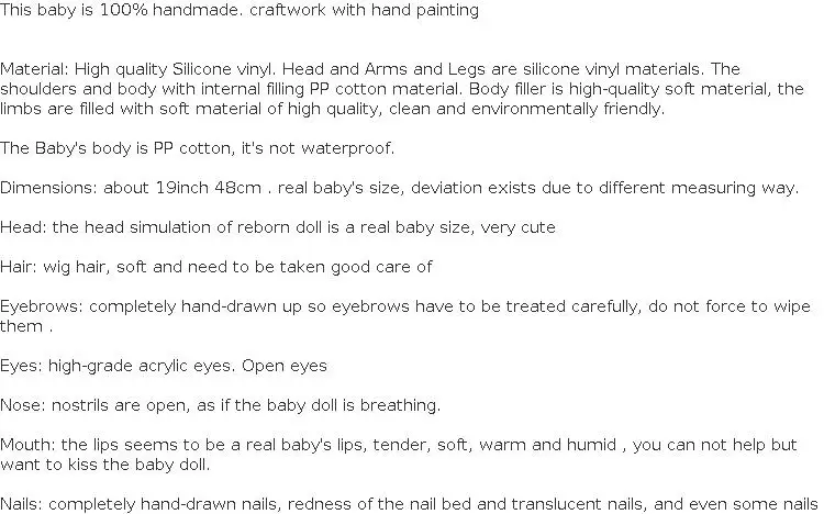 Pickwoo Bebes reborn 48 см куклы для маленьких девочек Мягкие силиконовые Boneca Reborn Brinquedos Bonecas детские подарки игрушки на кровать