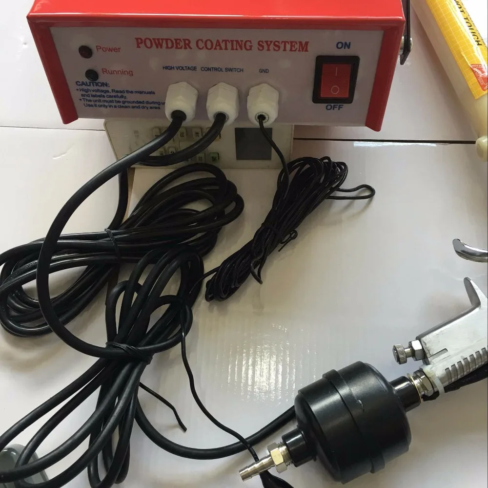 

New Portable Powder Coating system paint Gun coat