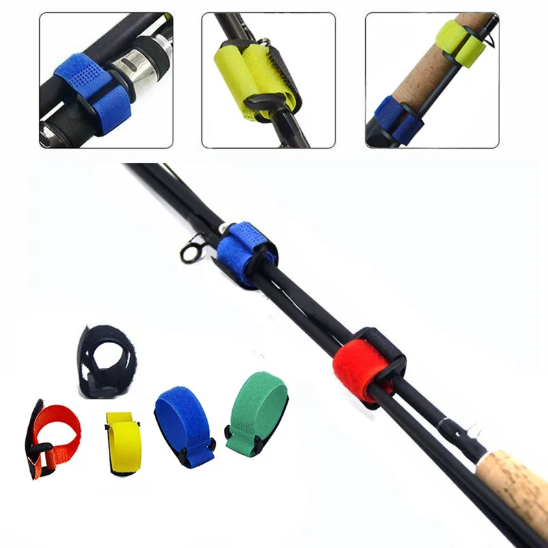 5 шт. многоразовые удочку галстук ремень кофр для подтяжки крепежа на застежке