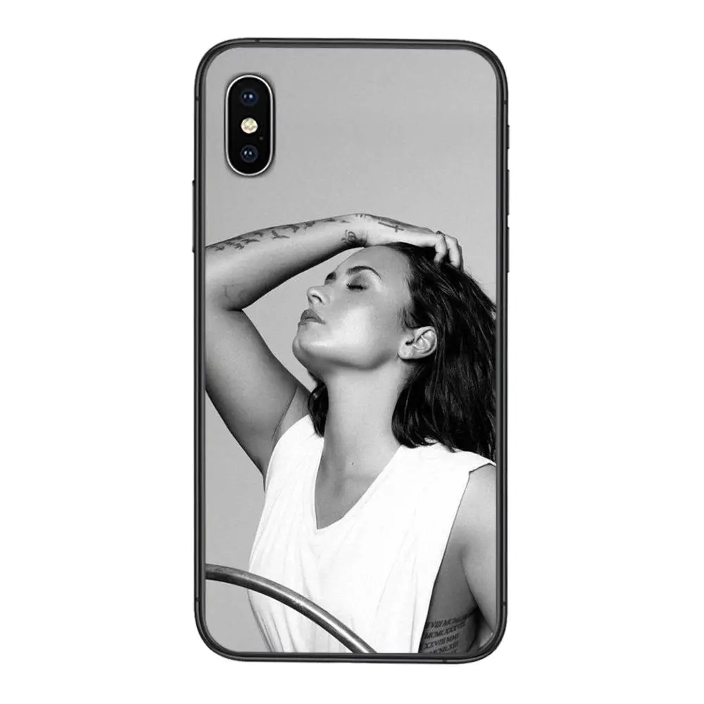 Деми Ловато черный чехол для Samsung Galaxy S20 Ultra 5G S30 S21 S10 S10E Plus Lite малышей|Бамперы| |