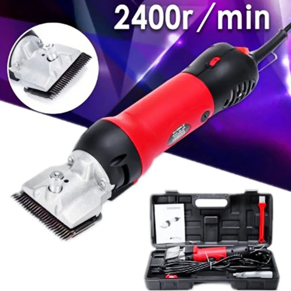 Портативные ножницы для лошадей электрическая резка стрижки Овцы козы Альпака