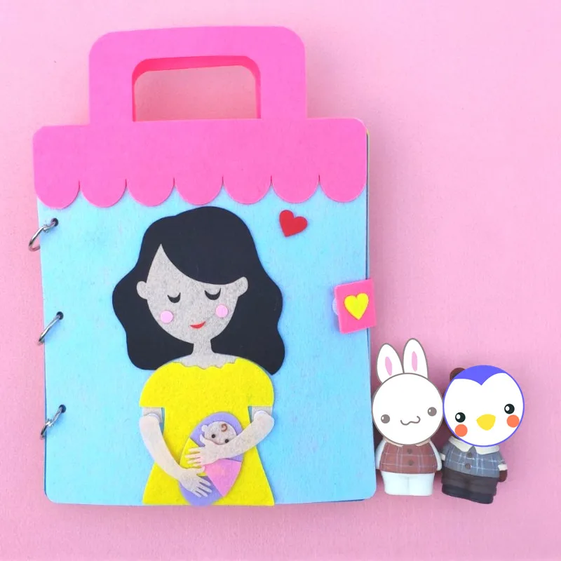 Наборы для рукоделия детей Тихая книга беременных DIY материал упаковка