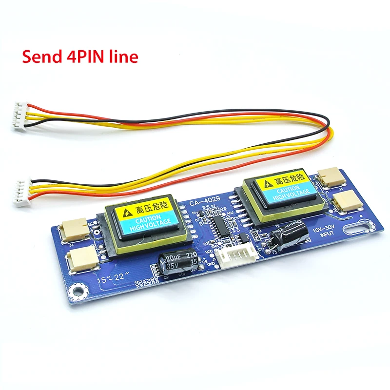 Avt4029 новый ПК МОНИТОР CCFL 10V-28V Lcd 4 лампы Универсальный ЖК-инвертор | Электронные