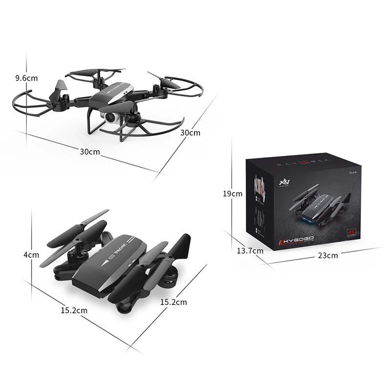 KY606D Drone FPV RC Dron 4k камера 1080 HD Антенна видео Дрон зарядное устройство для