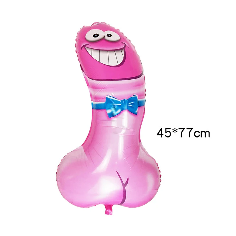 Big Willy Foil Balloon Inflatable Penis Boobs Ballons Bachelorette Party Bride To Be Globos Hen Night Adult Supplies | Дом и сад