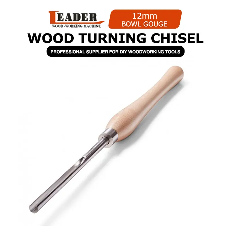 

M2 HSS 12mm Bowl Gouge Wood Working Tools Wood Turning Chisel