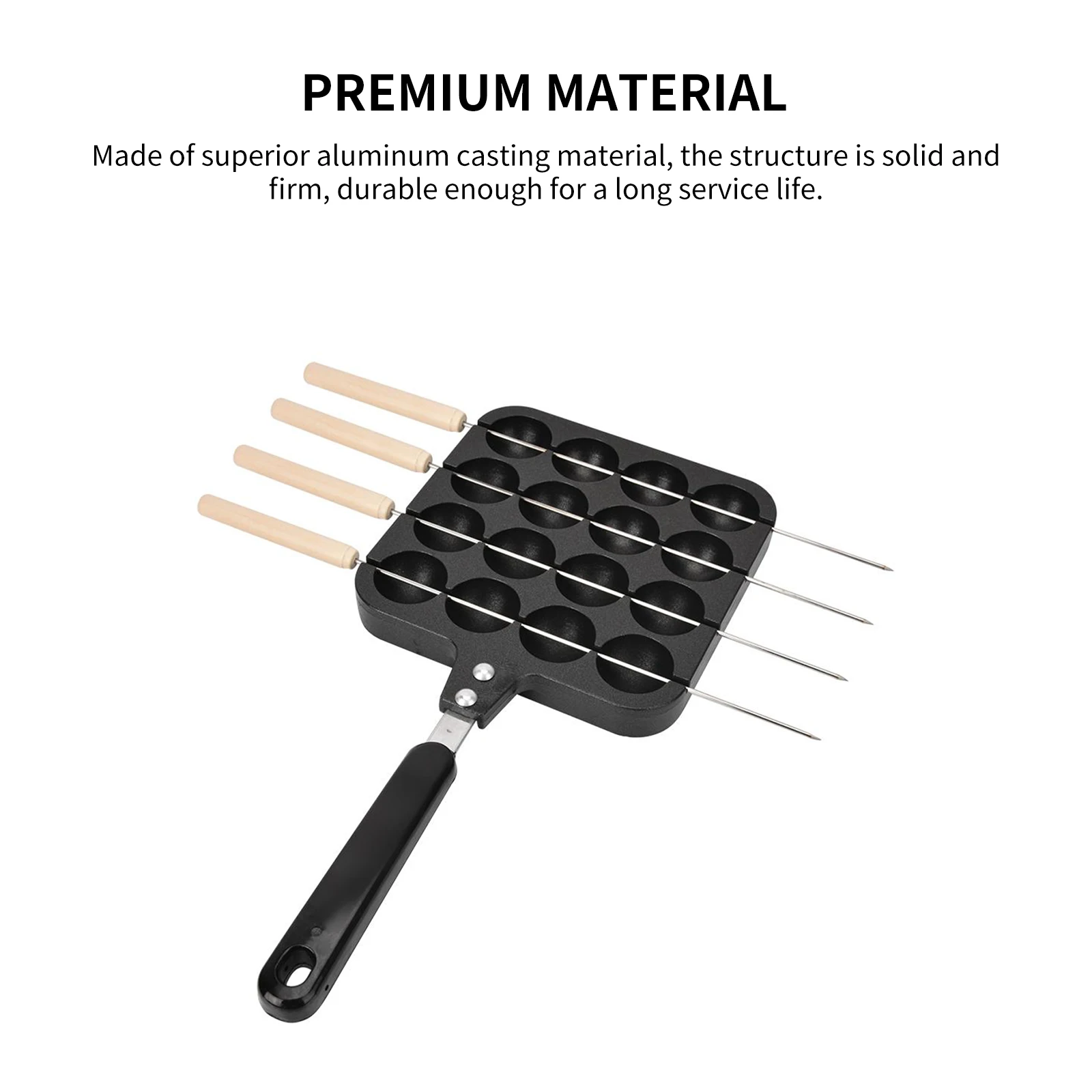 Пособия по кулинарии формы для выпечки прессформы 16 отверстий Алюминий