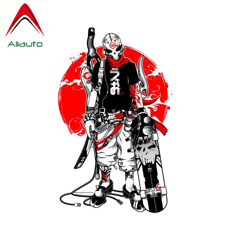

Aliauto Funny Skate Skeleton Punk Boy Car Sticker Automobile Accessories Waterproof Sunscreen Decoration Decal Vinyl,16cm*10cm