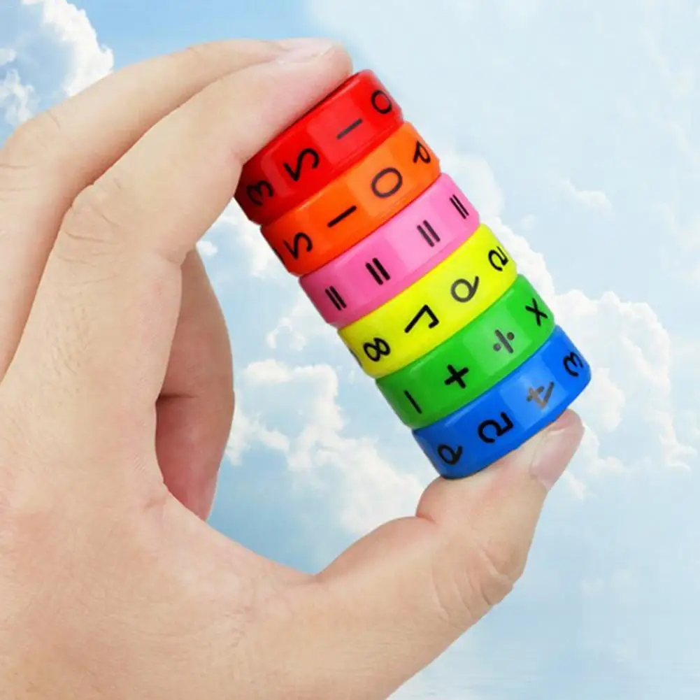 6 шт. детский Магнитный куб-пазл для обучения математике | Игрушки и хобби