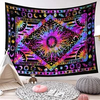 sepyue psychedelic mandala moon sun tapestry hippie large bohemian dreamcatcher tapestries wall cloth ceiling room home decor