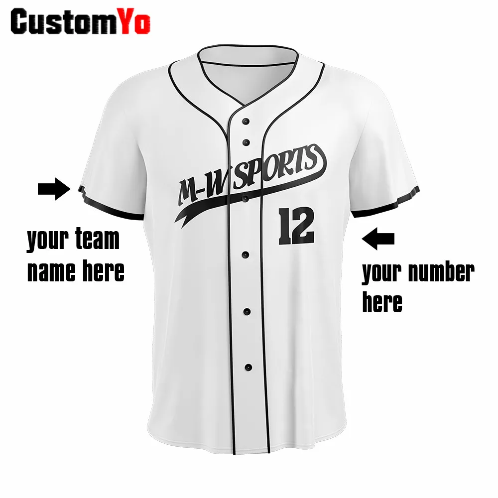 Дышащая футболка для бейсбольной команды 2019 новый дизайн мужские бейсбольные