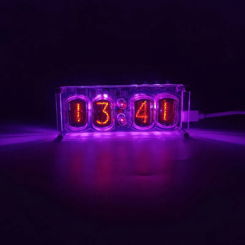 Светящиеся часы сделай сам In-12 бывший Советский Союз электронная трубка подарок