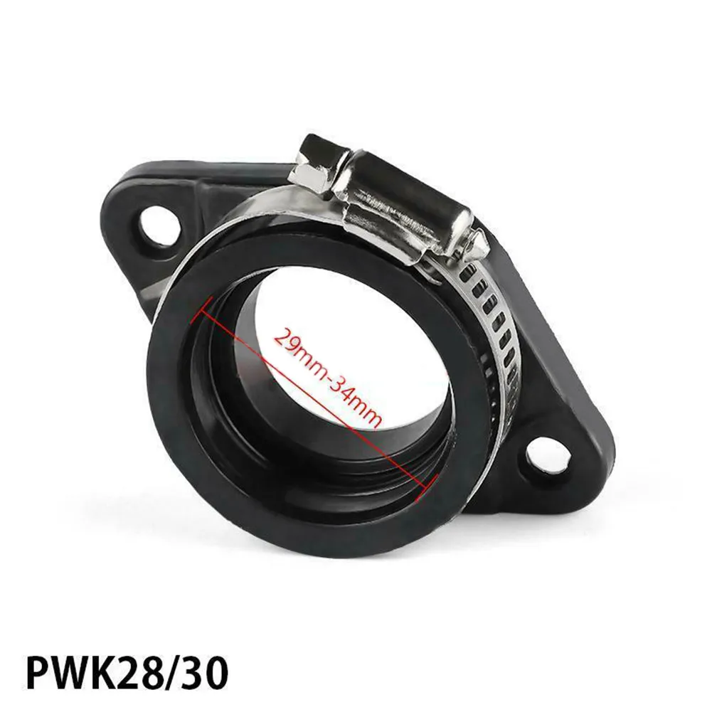 

Hot Sale Rubber Flange Adapter Carb Manifold Boot For PWK 28mm 30mm Carburetor Manifold Intake Manifold Boot Wholesale