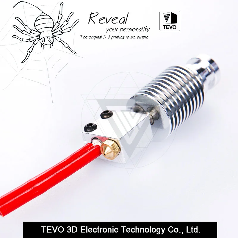TEVO 3d принтер Hotend для тарантула Hotend наборы для Торнадо вулкан Hotend для маленького монстра для вспышки