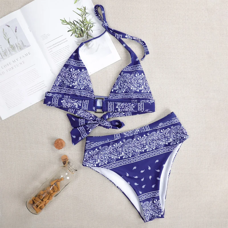 В-Д х Ш В ретро-стиле с трусиками бикини завышенной талией и 2020 пикантная обувь в