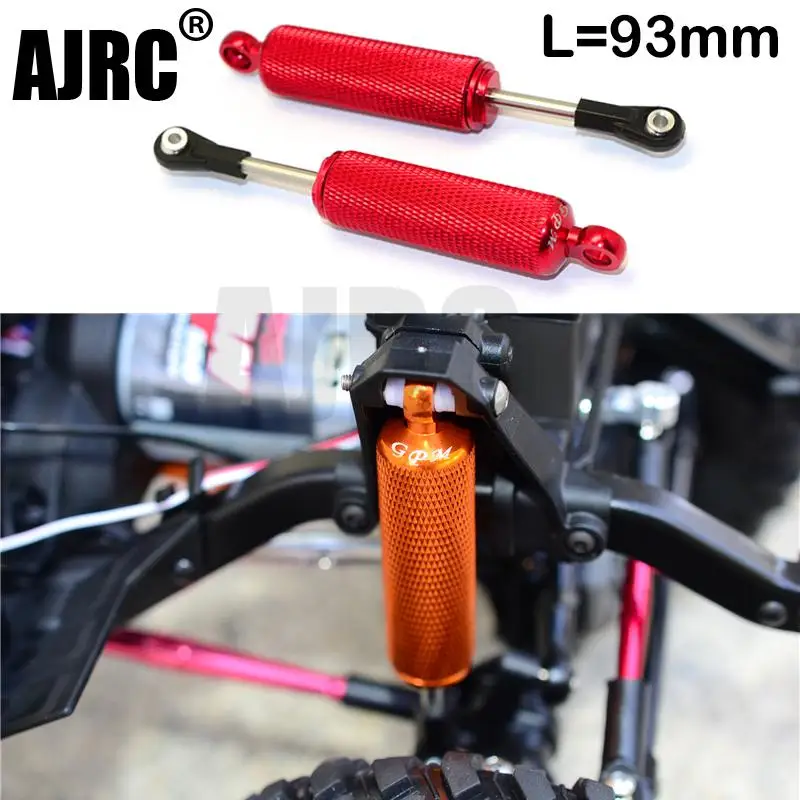 

For Trax Trx-4 Trx-6 Scx10 Ii D90 D110 Axial Aluminum Alloy Built-in Metal Spring 1/10 Climbing Car Universal Shock Absorber