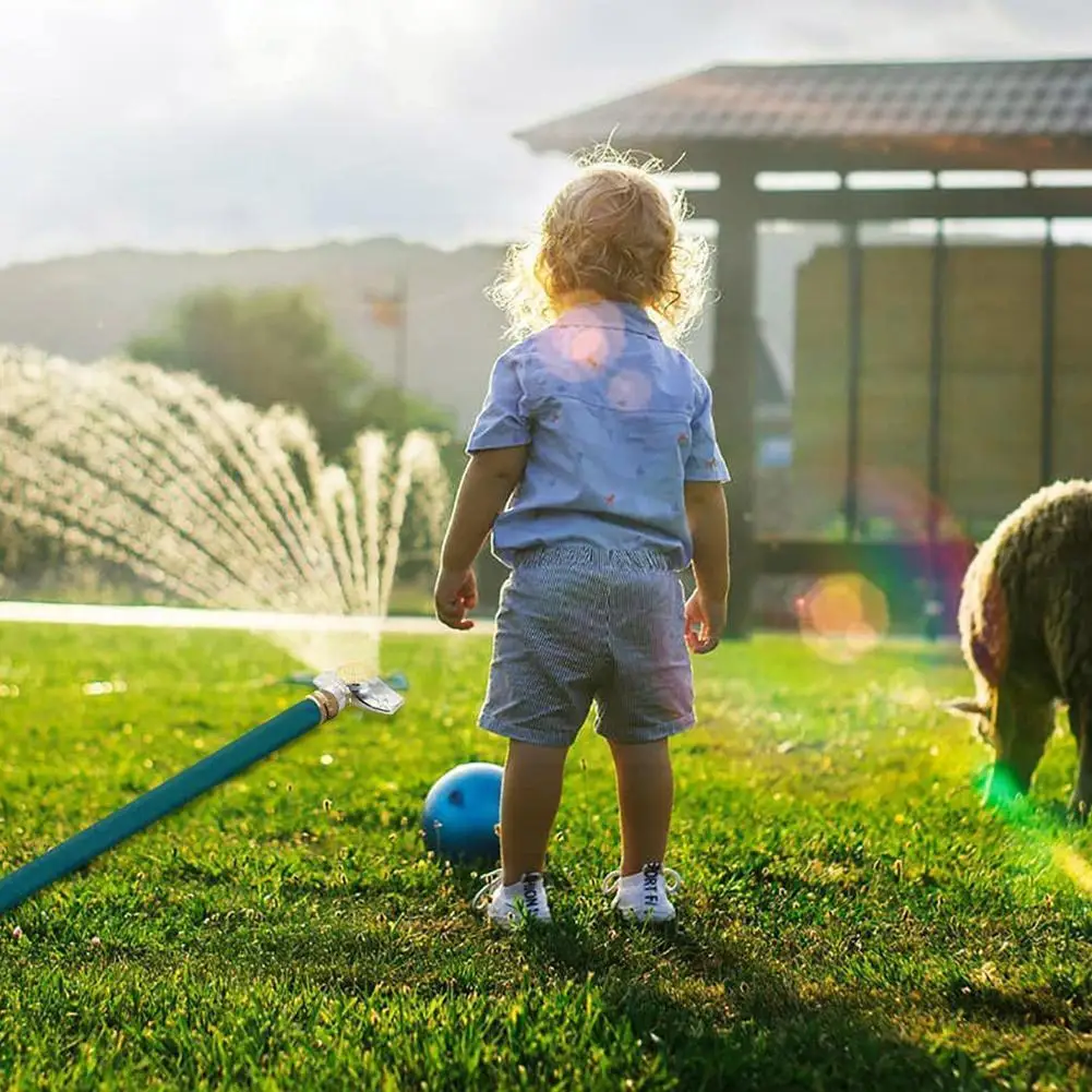 

Fully Automatic 360 Degree Garden Irrigation Lawn Sprinkler Metal Zinc Garden Sprinkler Alloy Sprinkler Dot Sprinkler Water K1L2