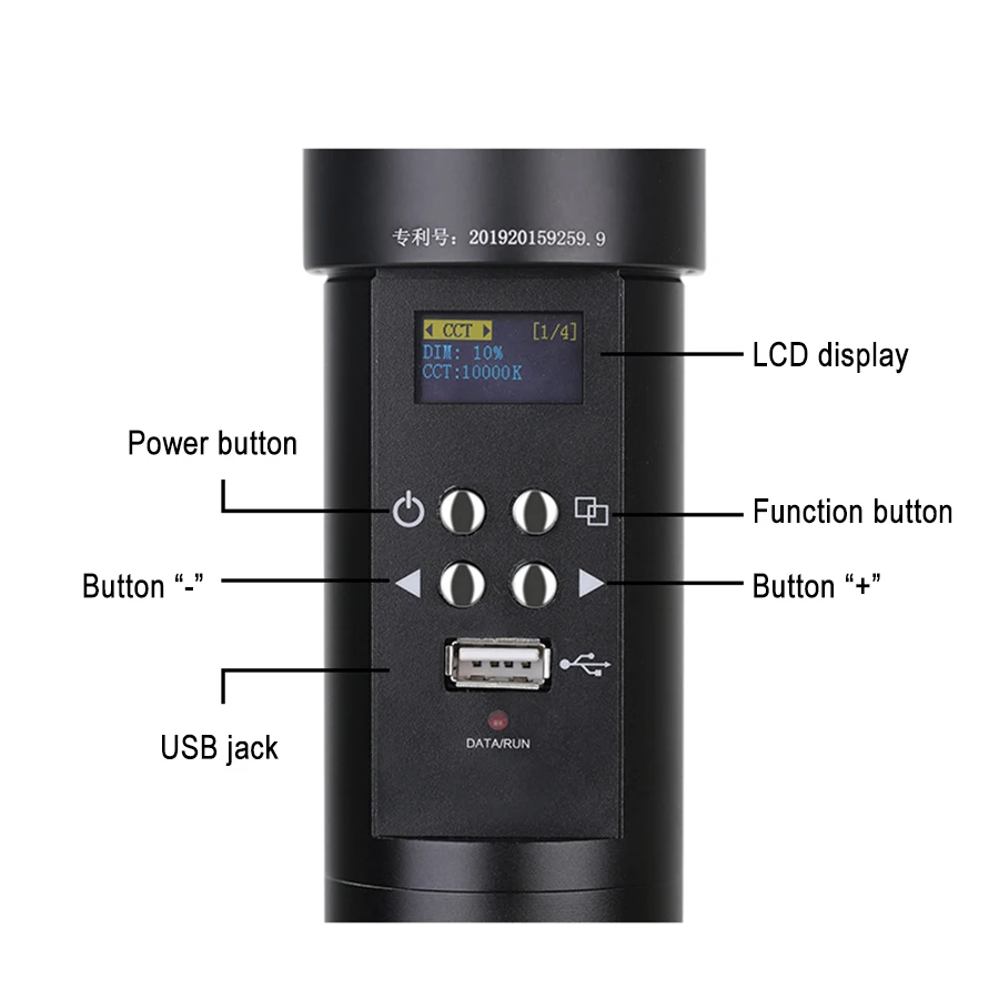 LS T2RGB ручной лед на палочке светодиодный видео свет RGB красочный профессиональный