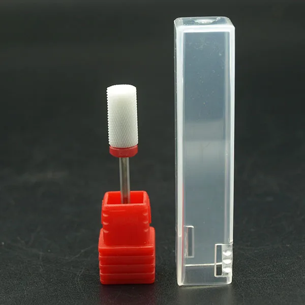 A0713Red EasyNail 26 типов супер белая керамическая дрель для ногтей битэлектрическая сверлильная машинка для маникюра Аксессуары Инструмент для ногтей, средство для удаления кутикулы - Цвет: A0713Red