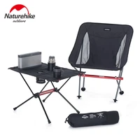 naturehike lightweight foldable camping chair picnic table compact portable outdoor folding beach chair fishing picnic chair