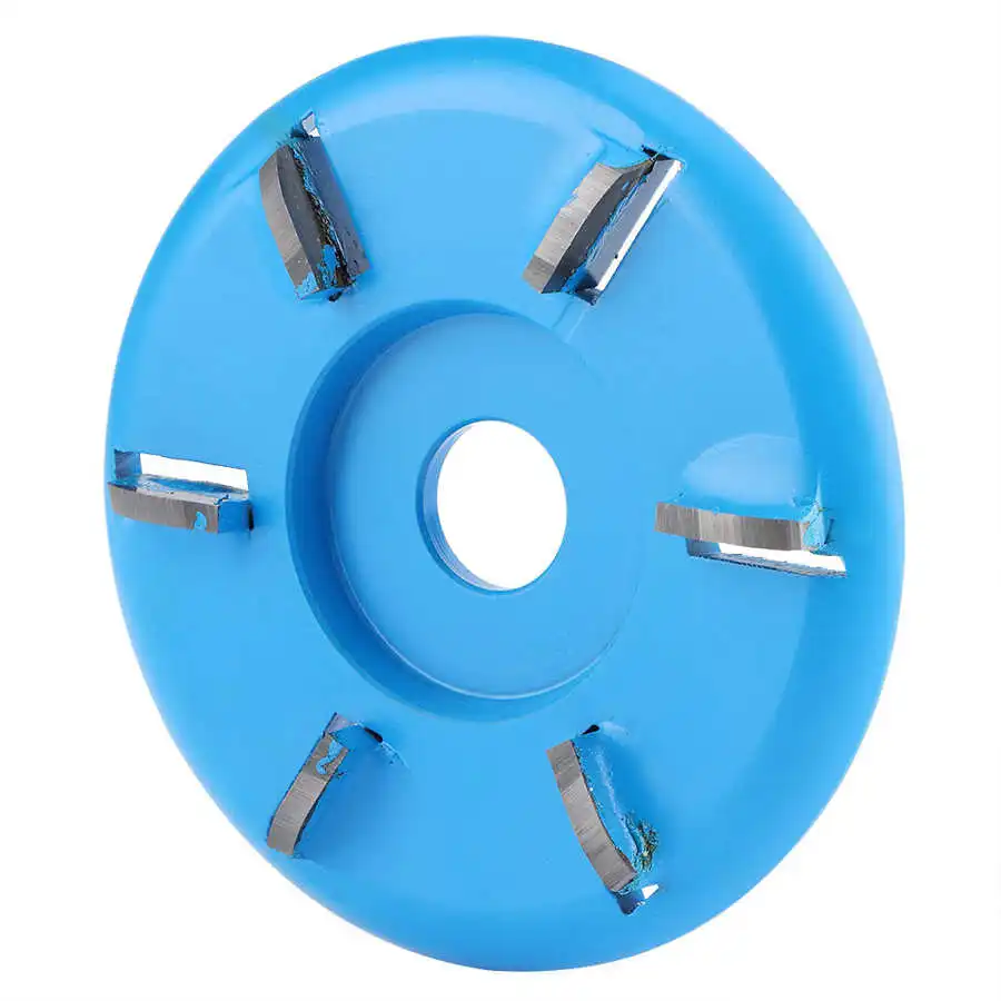 Диск для резьбы по дереву с шестью зубьями фрезерный диск деревообрабатывающий