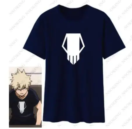 Футболка мужская для аниме My Hero academic bakugou костюм кацуки для косплея Boku No Hero Academy футболки с коротким рукавом - Цвет: 13