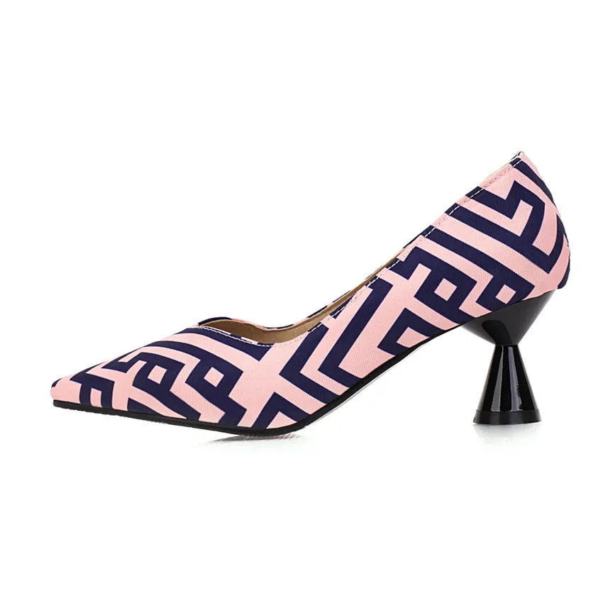 Туфли-лодочки женские на высоком каблуке размера плюс 32 33-40 41 42 43 44 45 46 47 48 | Обувь